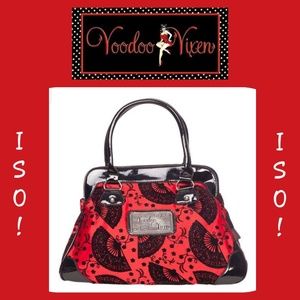 ISO ONLY! Voodoo Vixen Asian Fan Handbag/Purse